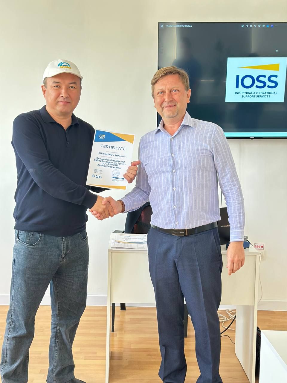 IOSS working with clients and partners
